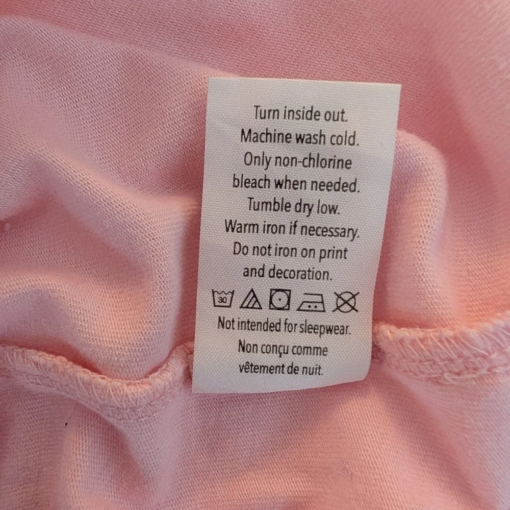 Gymboree Girls Long Sleeve Graph Pink Kids Shirt Cotton Size S 5-6